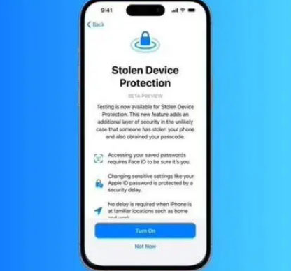 宝安苹果授权维修店分享被盗设备保护功能开启方法 