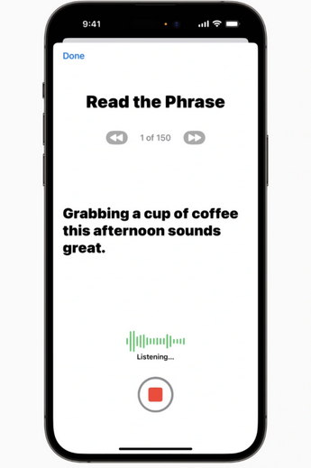 宝安apple维修站分享iPhone在15分钟内可学会并模仿你的声音
