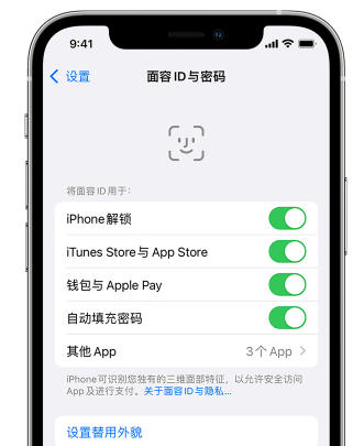 宝安苹果手机维修分享升级iOS 16 后 Face ID不可用怎么办 