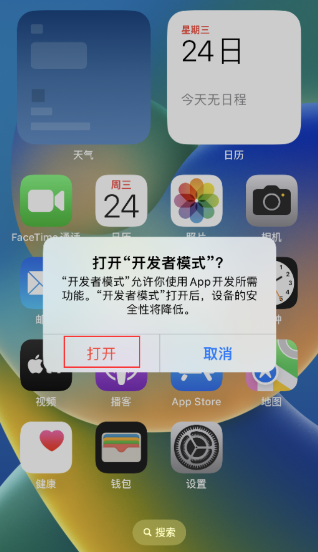 宝安苹果手机维修分享如何打开开发者模式 