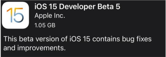宝安苹果手机维修分享如何升级到iOS15.0 beta5 